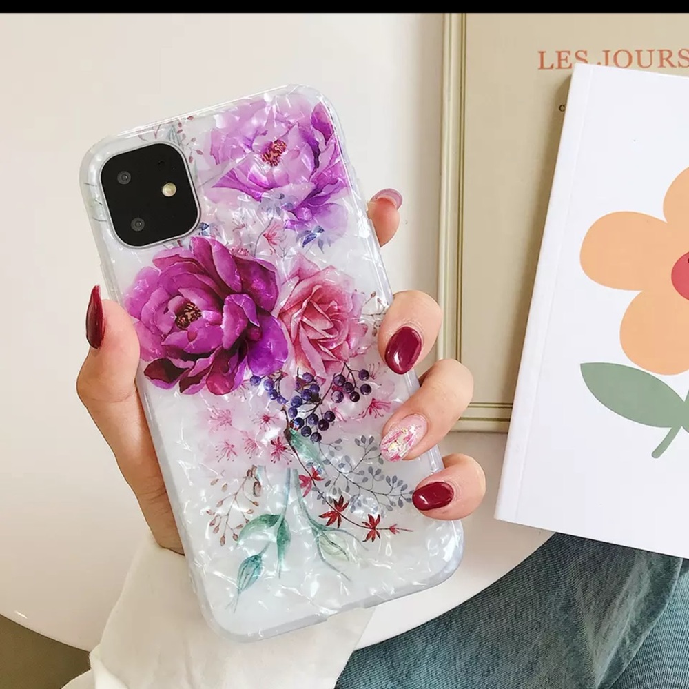 Floral cover case for I phone 6s plus new no box